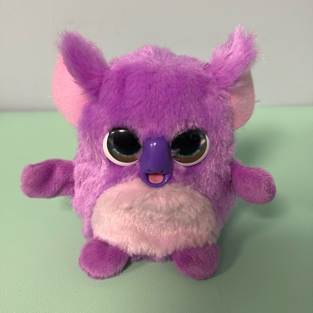 FurReal Fuzzalots Purple Koala Interactive Kids Toy, Kids Plush Light Up Toy
